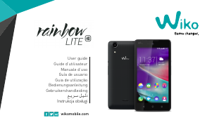 Manual Wiko Rainbow Lite 4G Mobile Phone