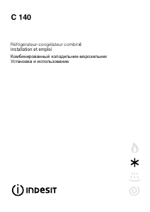 Mode d’emploi Indesit C 140 (F) Réfrigérateur combiné