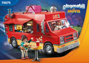 Mode d’emploi Playmobil set 70075 The Movie Food Truck de Del