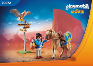 Manuale Playmobil set 70072 The Movie Marla con cavallo