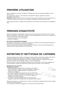Mode d’emploi Whirlpool WSN5586 A+ N Réfrigérateur combiné