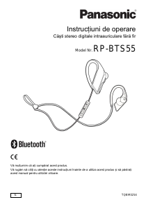 Manual Panasonic RP-BTS55 Căşti