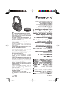 Használati útmutató Panasonic RP-WF810 Fejhallgató