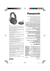 Manuál Panasonic RP-WF810 Sluchátka