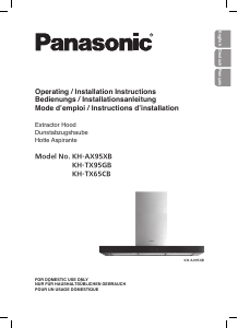 Bruksanvisning Panasonic KH-AX95XB Köksfläkt