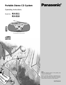 Handleiding Panasonic RX-D10 Stereoset