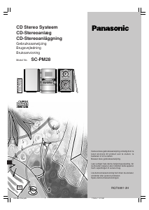 Handleiding Panasonic SC-PM28 Stereoset