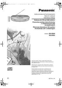 Manuál Panasonic RX-ES23 Stereo souprava