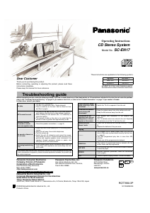 Manual Panasonic SC-EN17 Stereo-set
