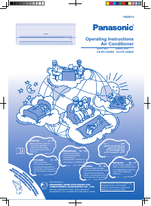 Manual de uso Panasonic CS-PC12GKD Aire acondicionado