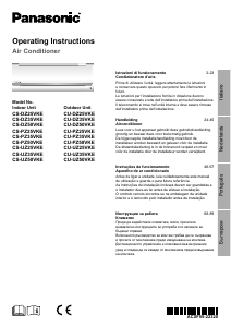 Manual Panasonic CS-DZ50VKE Ar condicionado