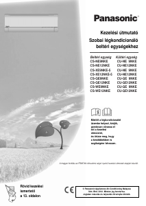 Használati útmutató Panasonic CS-WE12NKE Légkondicionáló berendezés