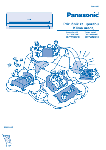 Priručnik Panasonic CS-YW9GKE Klimatizacijski uređaj