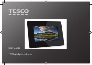 Bruksanvisning Tesco T70 Digital fotoram