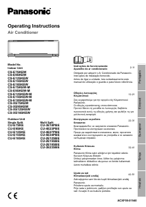 Manual Panasonic CS-E7SKEWM Ar condicionado