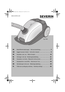 Manual Severin BC 7055 Vacuum Cleaner