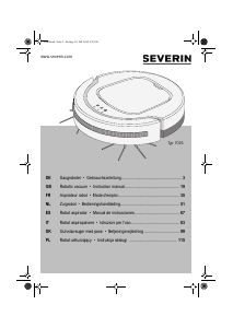Bedienungsanleitung Severin RB 7025 chill Staubsauger