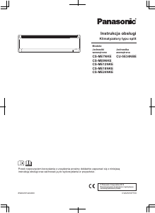 Instrukcja Panasonic CS-ME9NKE Klimatyzator