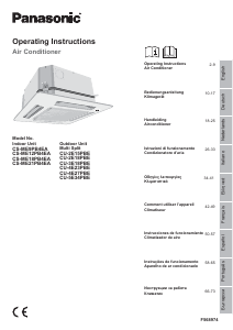Manual Panasonic CS-ME9PB4EA Ar condicionado