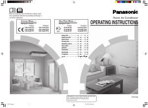 Manuale Panasonic CS-V24CTP Condizionatore d’aria