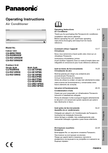 Manual Panasonic CS-RE15RKEW Ar condicionado