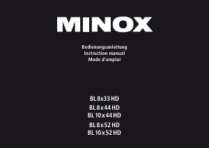 Bruksanvisning MINOX BL 8x33 HD Kikare