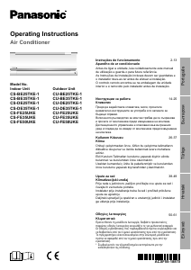 Manual Panasonic CS-BE25TKE1 Ar condicionado