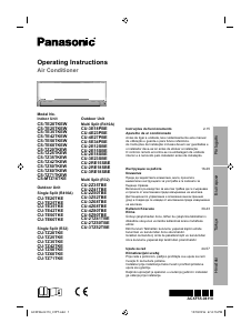Manual Panasonic CS-TE20TKEW Ar condicionado