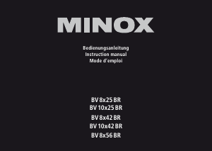 Bedienungsanleitung MINOX BV 8x42 BR Fernglas