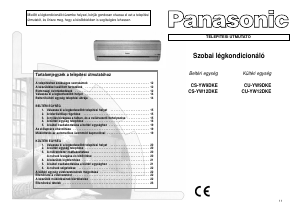 Használati útmutató Panasonic CS-YW9DKE Légkondicionáló berendezés