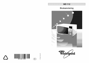 Bruksanvisning Whirlpool MD 112/BLUE Mikrovågsugn