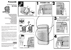 Manual de uso Panasonic RF-P50 Radio