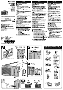 Instrukcja Panasonic RF-P150DEG Radio