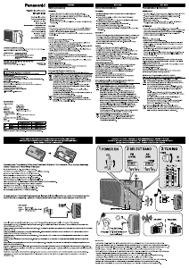 Manual de uso Panasonic RF-U160DEG Radio