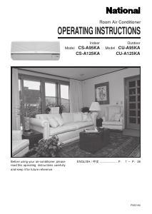 Handleiding Panasonic CS-A125KA Airconditioner