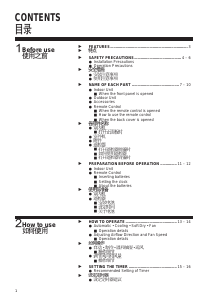 Bruksanvisning Panasonic CS-C95KH Luftkonditionering