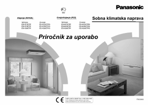 Priročnik Panasonic CU-A24CTP5 Klimatska naprava
