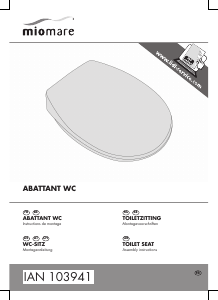 Mode d’emploi Miomare IAN 103941 Abattant WC