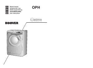 Bedienungsanleitung Hoover OPH 147/2-80 Waschmaschine