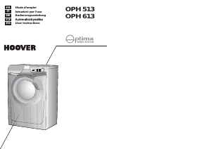 Handleiding Hoover OPH 613/1-86S Wasmachine
