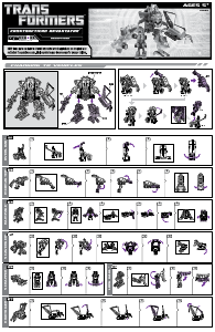 Manual Hasbro 19993 Transformers Constructicon Devastator