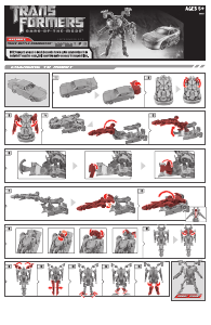 Hướng dẫn sử dụng Hasbro 36341 Transformers Track Battle Roadbuster