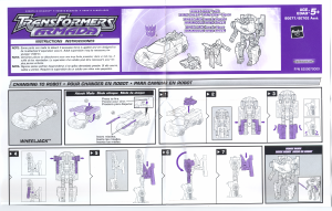 Bruksanvisning Hasbro 80677 Transformers Armada Wheel Jack with Wind Sheer