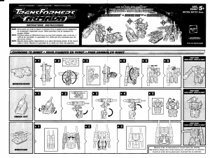 Hướng dẫn sử dụng Hasbro 80709 Transformers Armada Wreckage