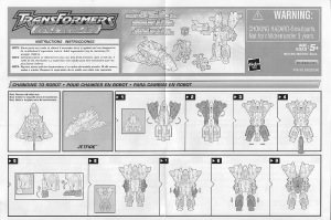 Brugsanvisning Hasbro 80726 Transformers Armada Jetfire with Comettor Mini-Con