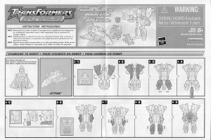 Руководство Hasbro 80726 Transformers Armada Jetfire with Comettor Mini-Con