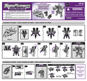 说明书 Hasbro80730 Transformers Armada Thrust With Inferno