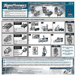 Руководство Hasbro 80731 Transformers Armada Adventure Mini-Con Team