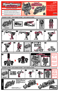 Návod Hasbro 80774 Transformers Armada - Overload