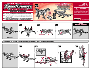 Hướng dẫn sử dụng Hasbro 80787 Transformers Armada Airazor